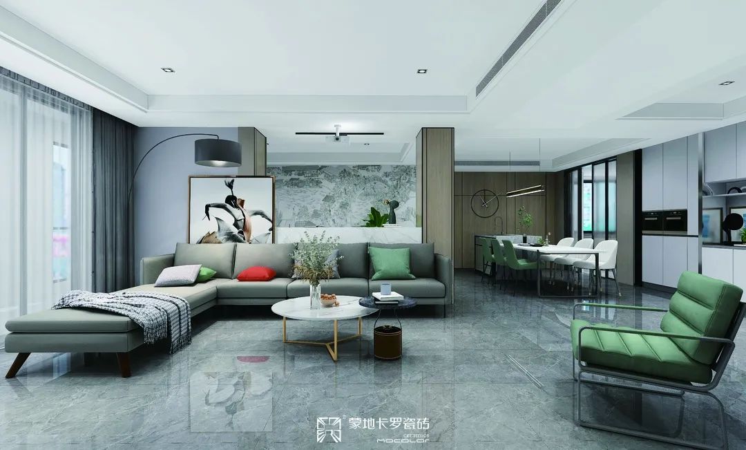  蒙地卡羅巖板效果圖