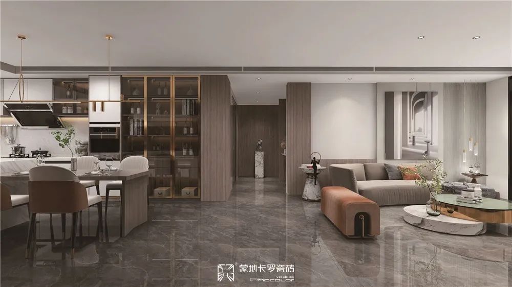  蒙地卡羅巖板效果圖