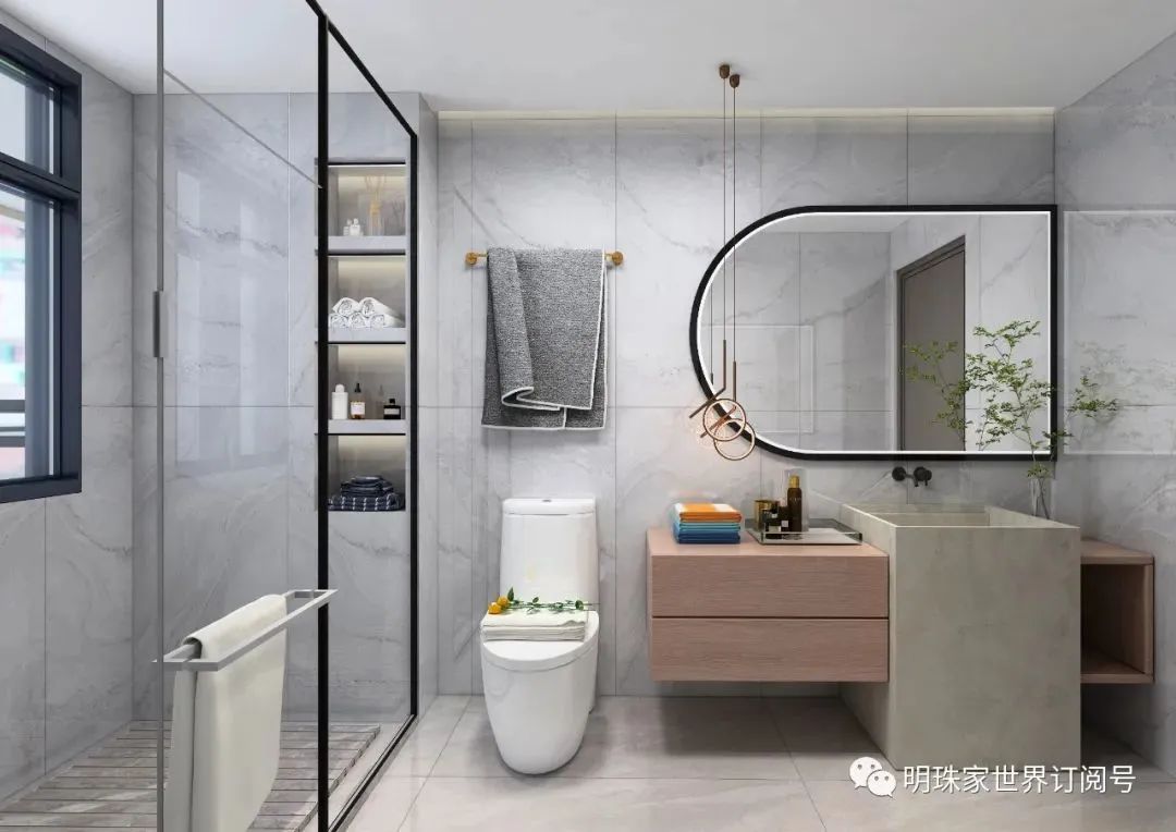 蒙地卡羅純色瓷磚廚房效果圖